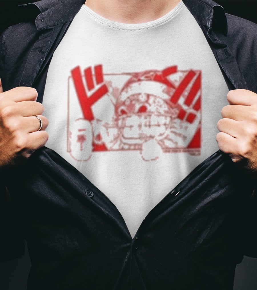 Shonen Jump One Piece Giants Story Luffy Iwara Kaizoku Anime Manga T-Shirt
