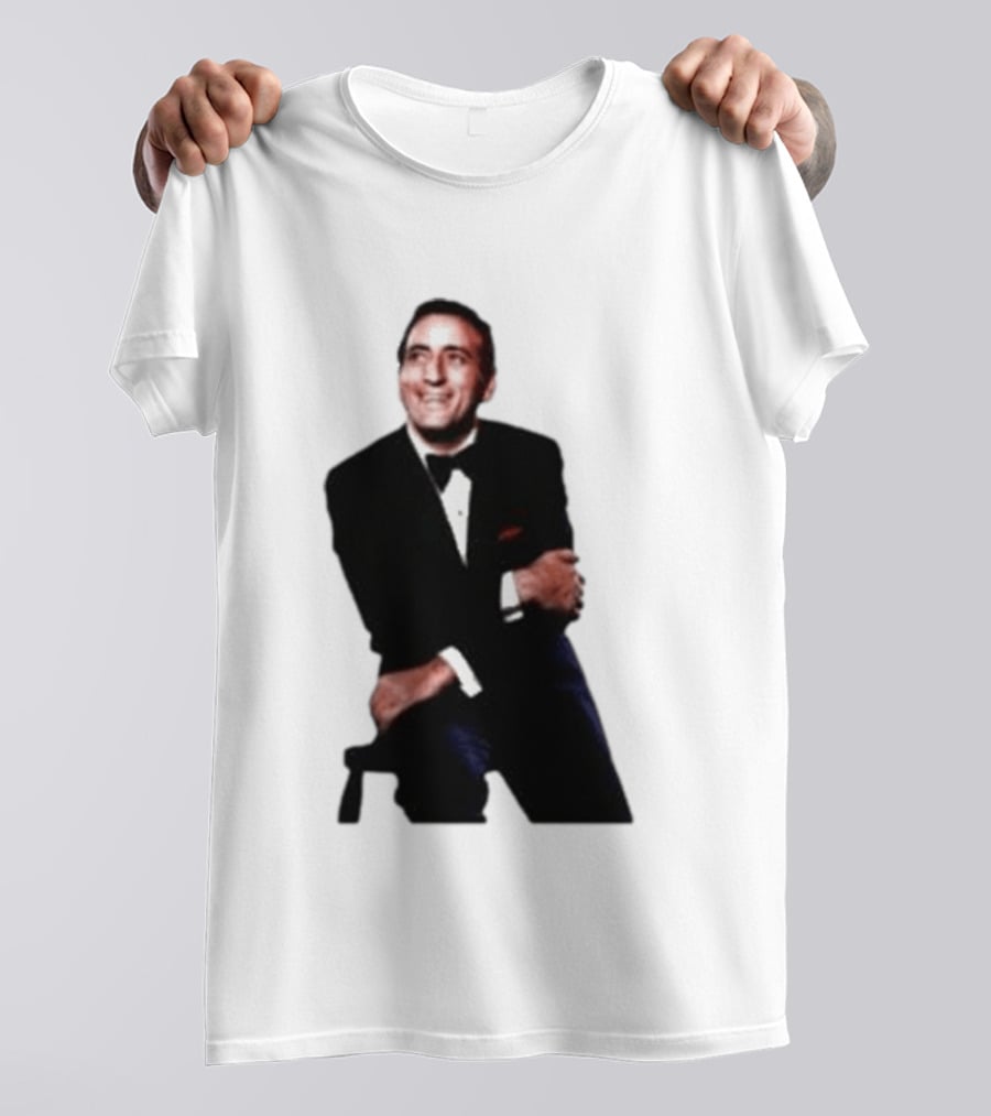 Tony Bennett The Way You Look Sitting Pose T-Shirt