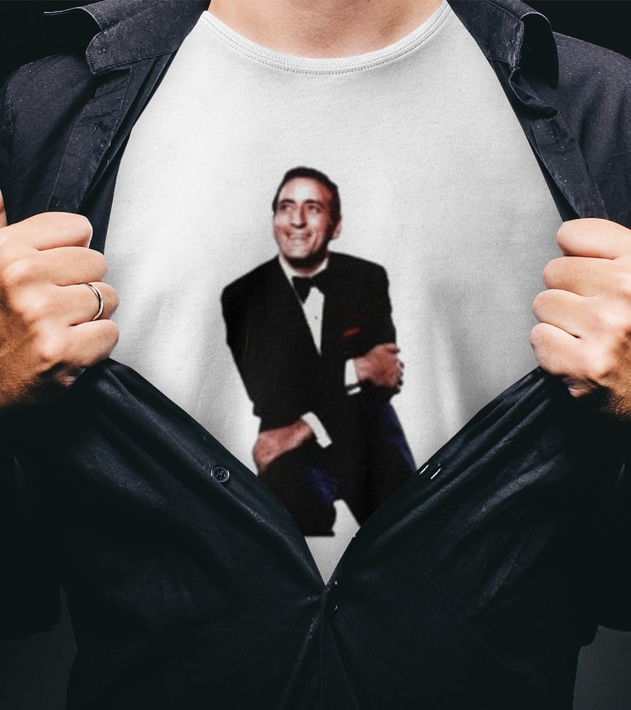 Tony Bennett The Way You Look Sitting Pose T-Shirt