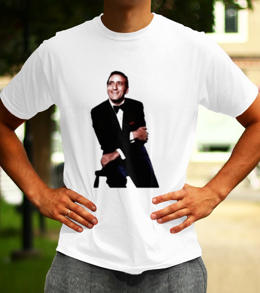 Tony Bennett The Way You Look Sitting Pose T-Shirt