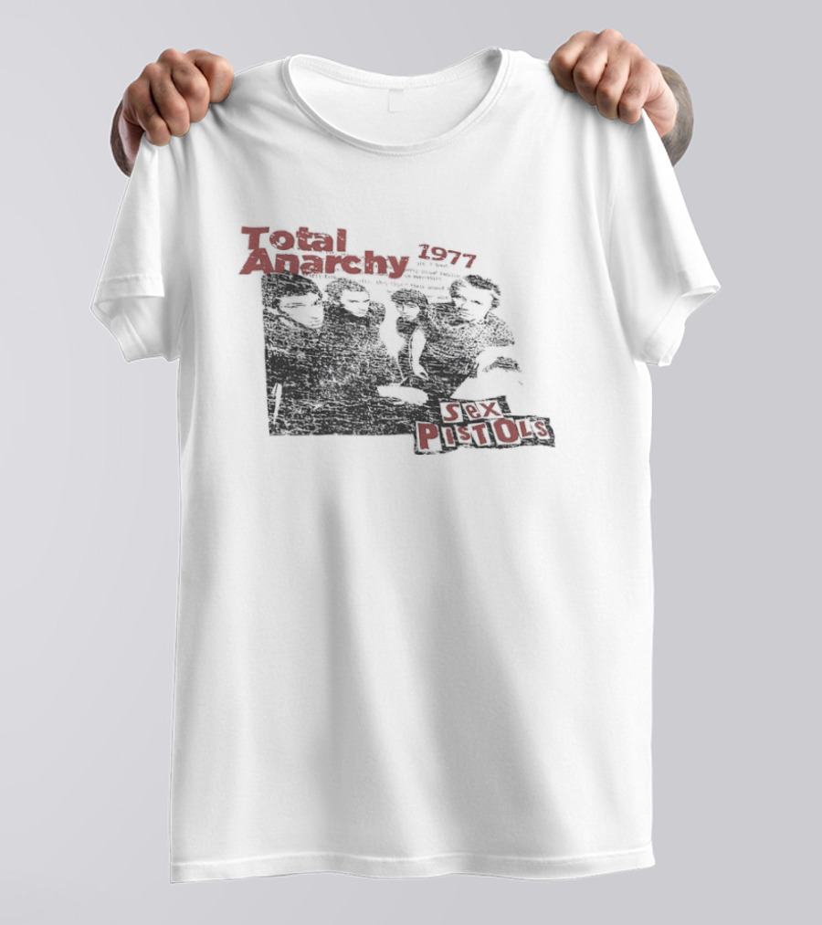Total Anarchy 1977 Sex Pistols T-Shirt