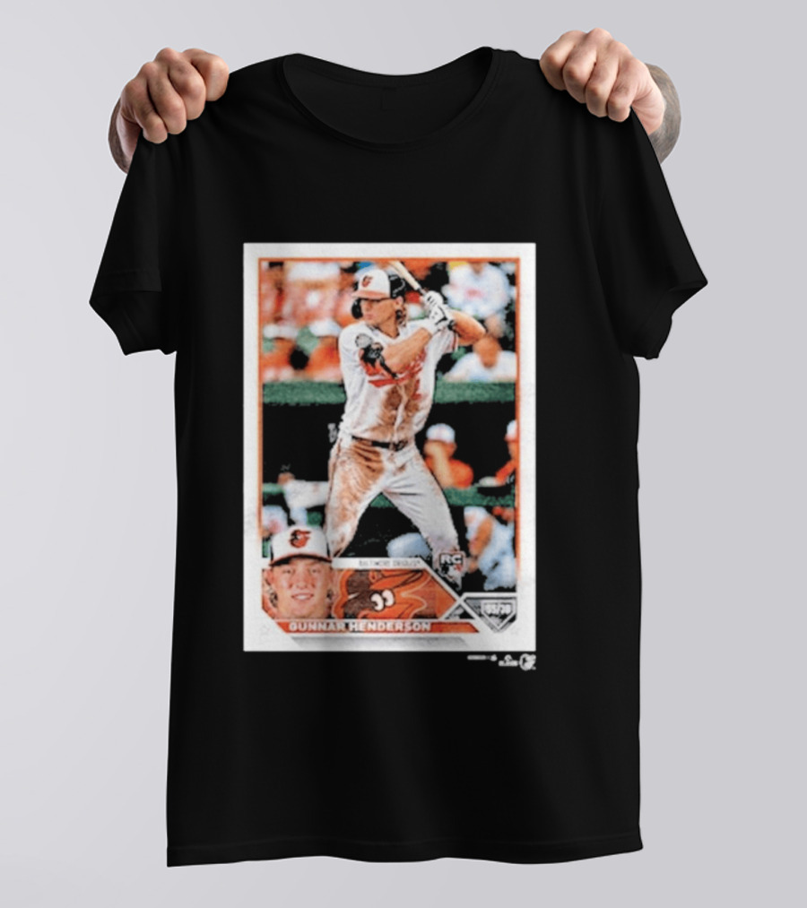 Baltimore Orioles Gunnar Henderson 2026 Rookie Card T-Shirt