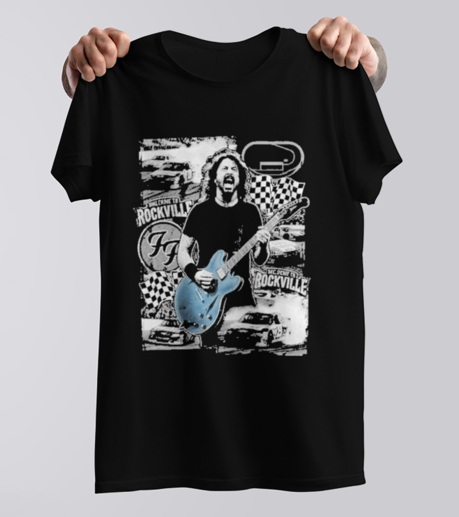 Foo Fighters Welcome To Rockville 2026 May 8 Daytona International Speedway NASCAR Daytona 500 T-Shirt