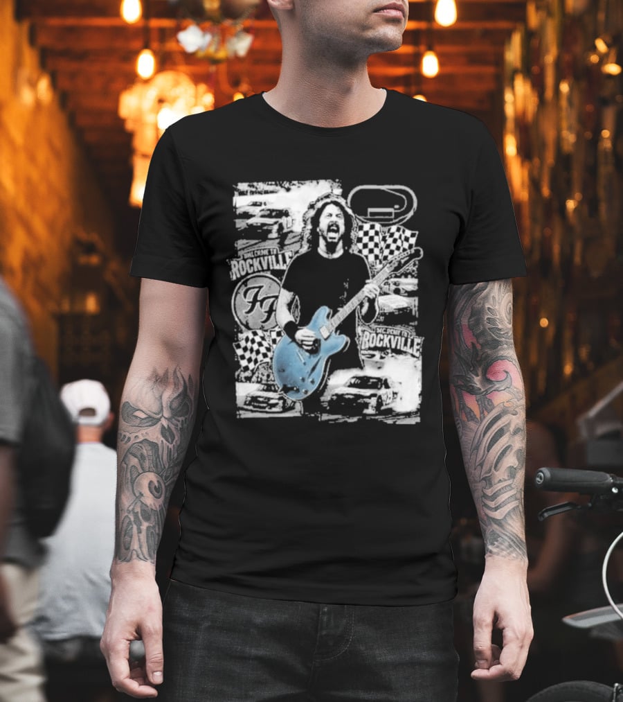 Foo Fighters Welcome To Rockville 2026 May 8 Daytona International Speedway NASCAR Daytona 500 T-Shirt