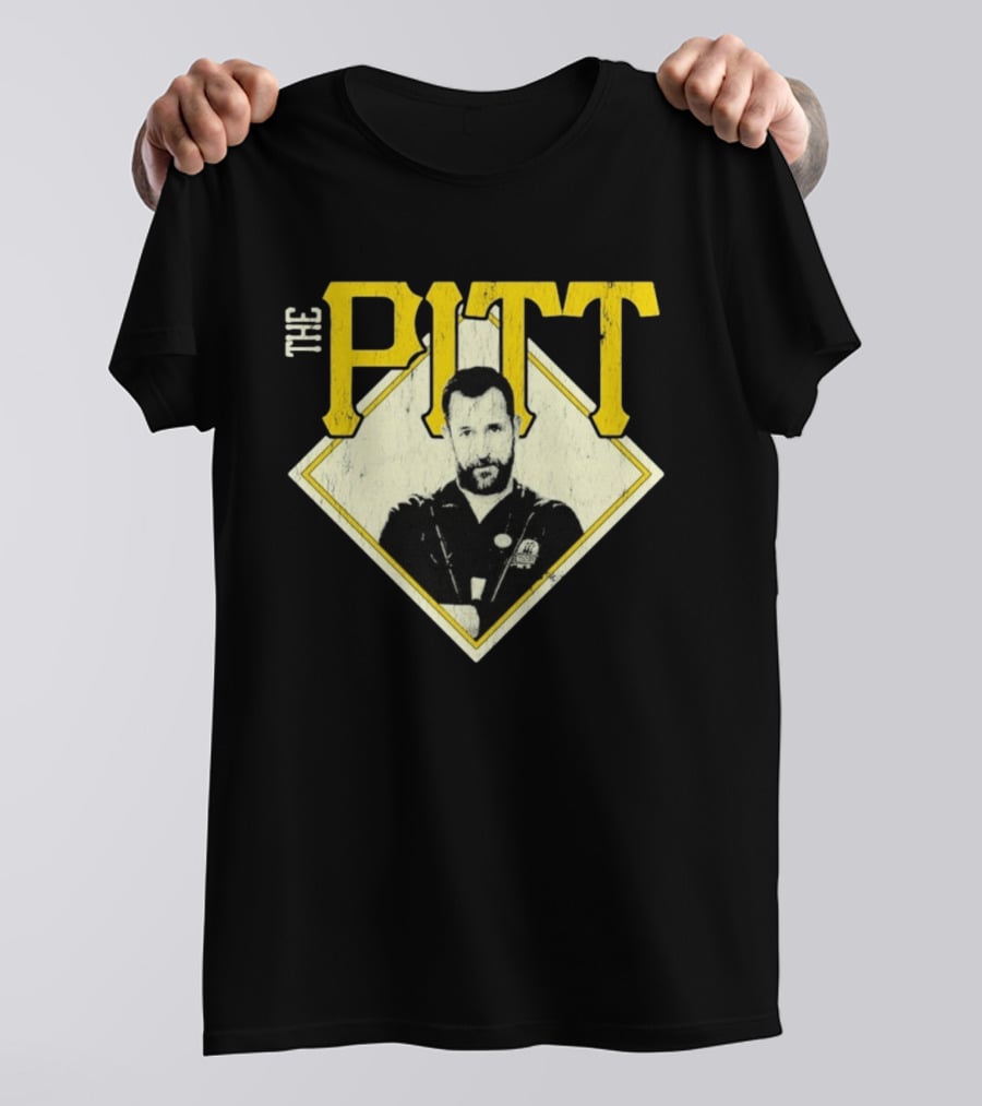 Robby The Pitt Vintage Style FSG Prints T-Shirt