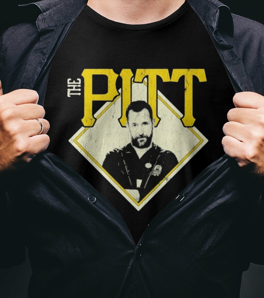 Robby The Pitt Vintage Style FSG Prints T-Shirt