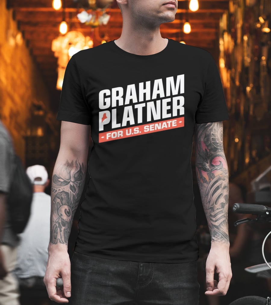 Graham Platner For U.S. Senate Campaign Political Elect T-Shirt