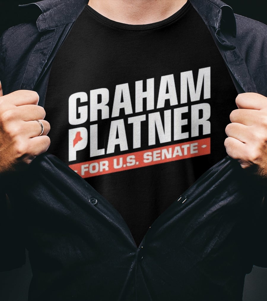 Graham Platner For U.S. Senate Campaign Political Elect T-Shirt