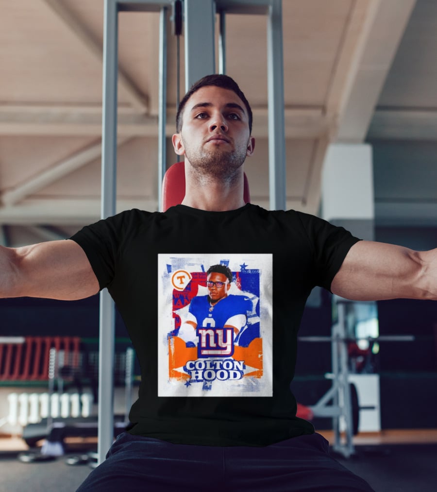Colton Hood New York Giants 2026 Draft NY Giants Football T-Shirt