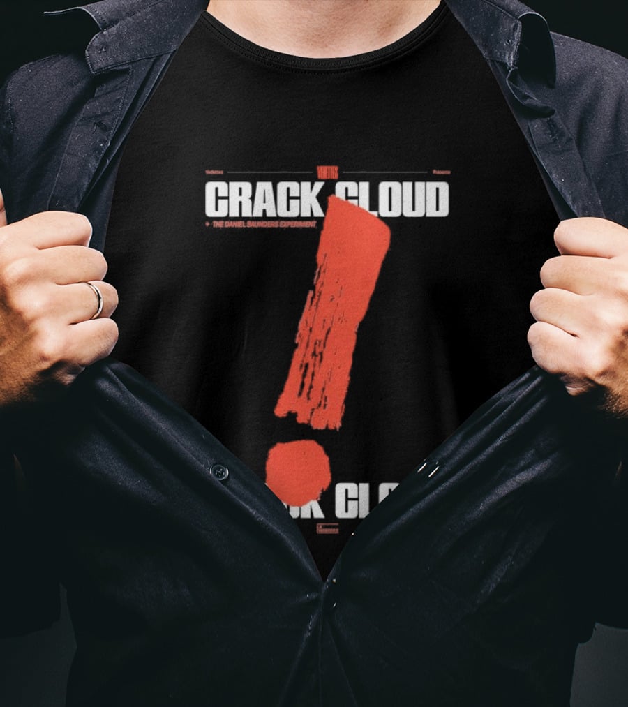 Crack Cloud La Marbrerie Paris 29.04.2026 Exclamation Mark T-Shirt