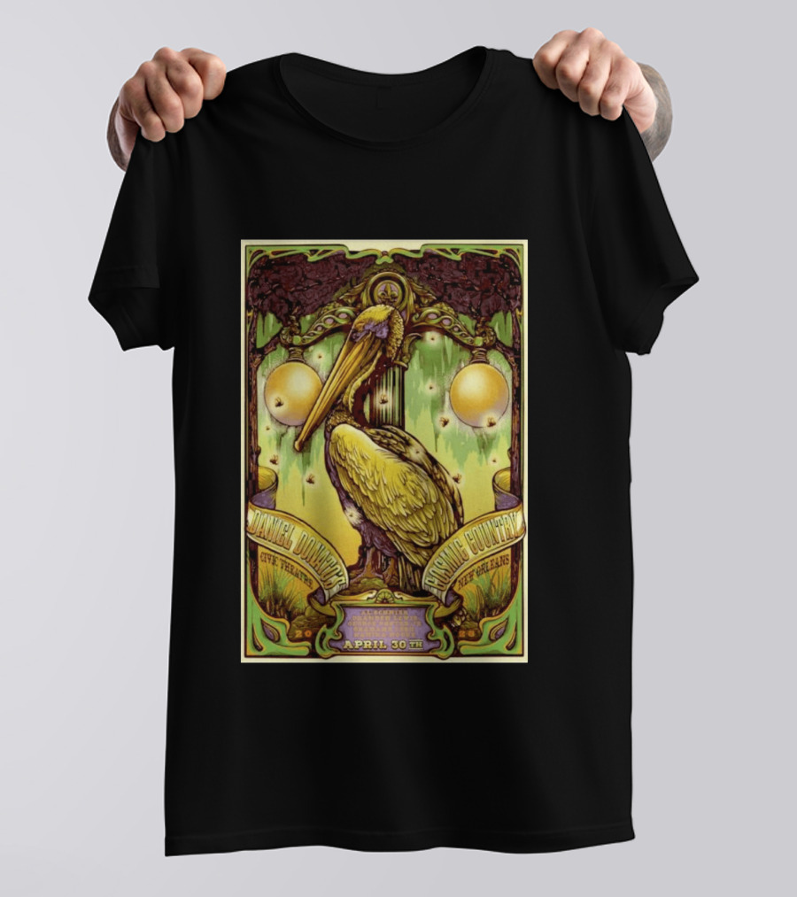 Daniel Donato's Cosmic Country Pelican Civic Theatre April 30 New Orleans 2026 T-Shirt