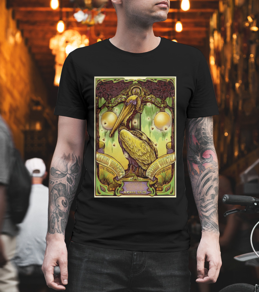 Daniel Donato's Cosmic Country Pelican Civic Theatre April 30 New Orleans 2026 T-Shirt