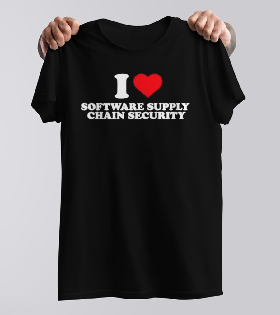 I Love Software Supply Chain Security T-Shirt