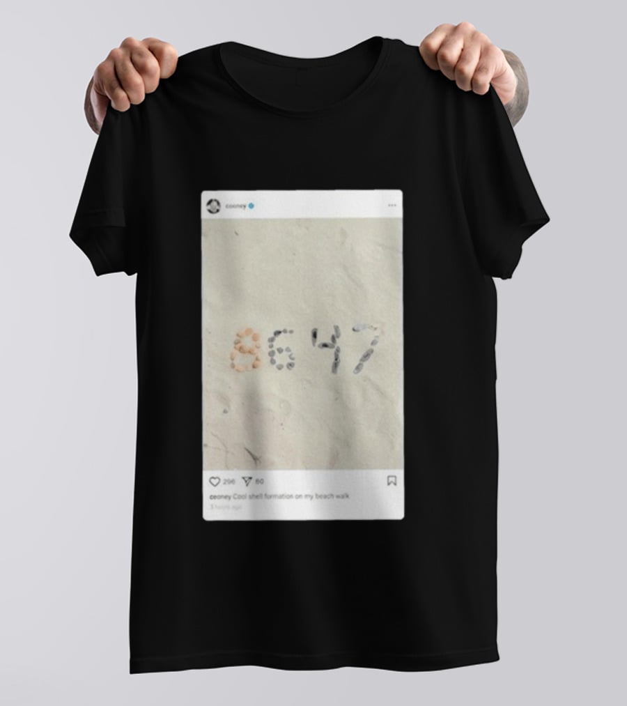 Comey Cool Shell Formation 8647 Beach Walk T-Shirt