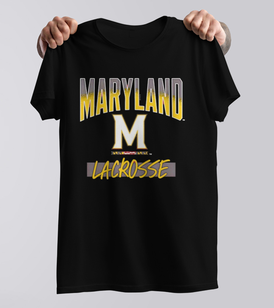 Maryland Lacrosse Terrapins M Logo Hype T-Shirt