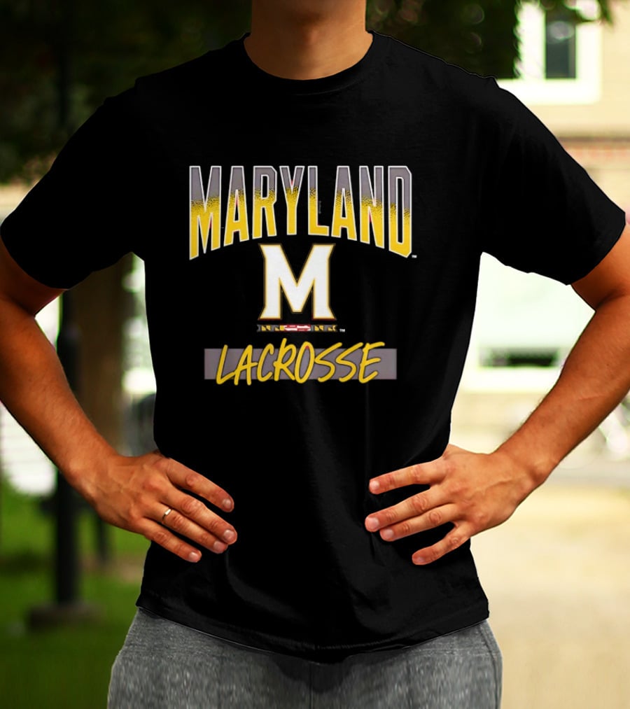 Maryland Lacrosse Terrapins M Logo Hype T-Shirt