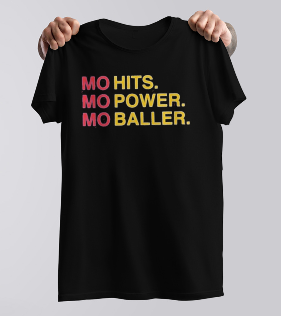 Mo Hits Mo Power Mo Baller Moises Ballesteros Chicago Cubs MLB T-Shirt