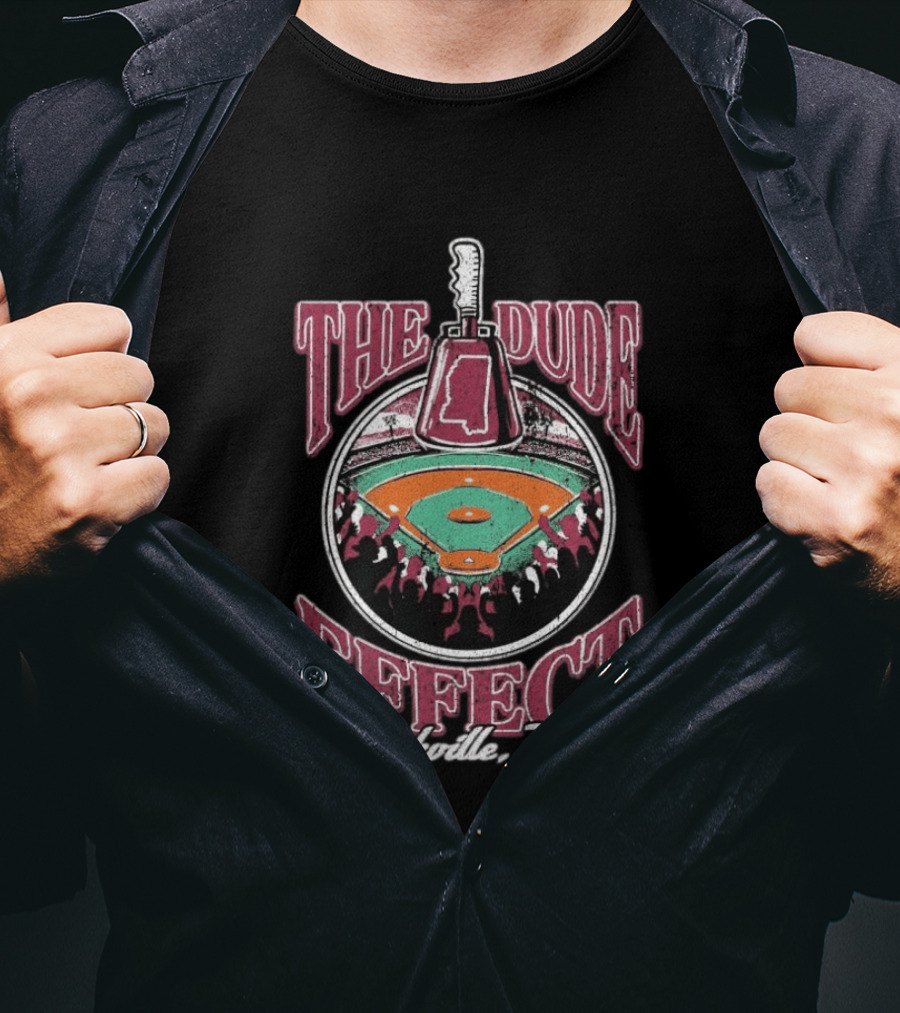 The Dude Effect Starkville MS Baseball Stadium Axe T-Shirt