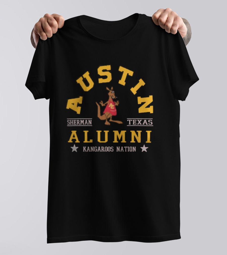 Austin Sherman Texas Alumni Kangaroos Nation T-Shirt
