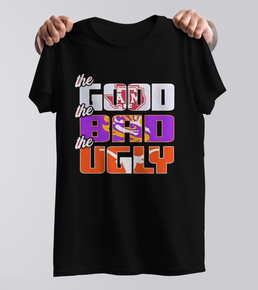 Texas A&M Aggies The Good The Bad The Ugly T-Shirt