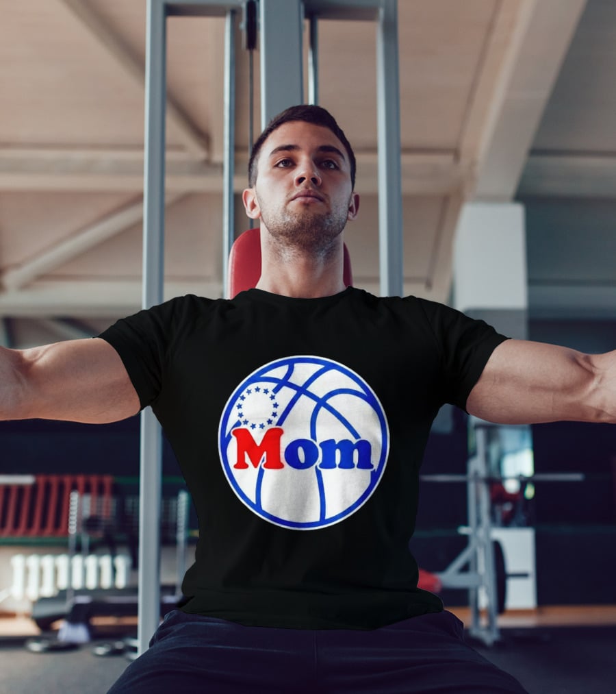 Philadelphia 76ers Basketball Mom 2026 T-Shirt