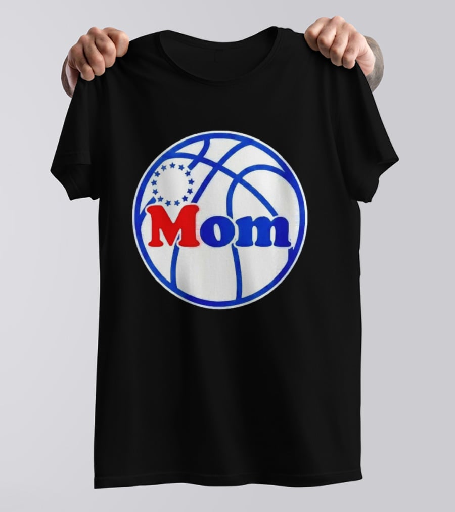 Philadelphia 76ers Basketball Mom 2026 T-Shirt