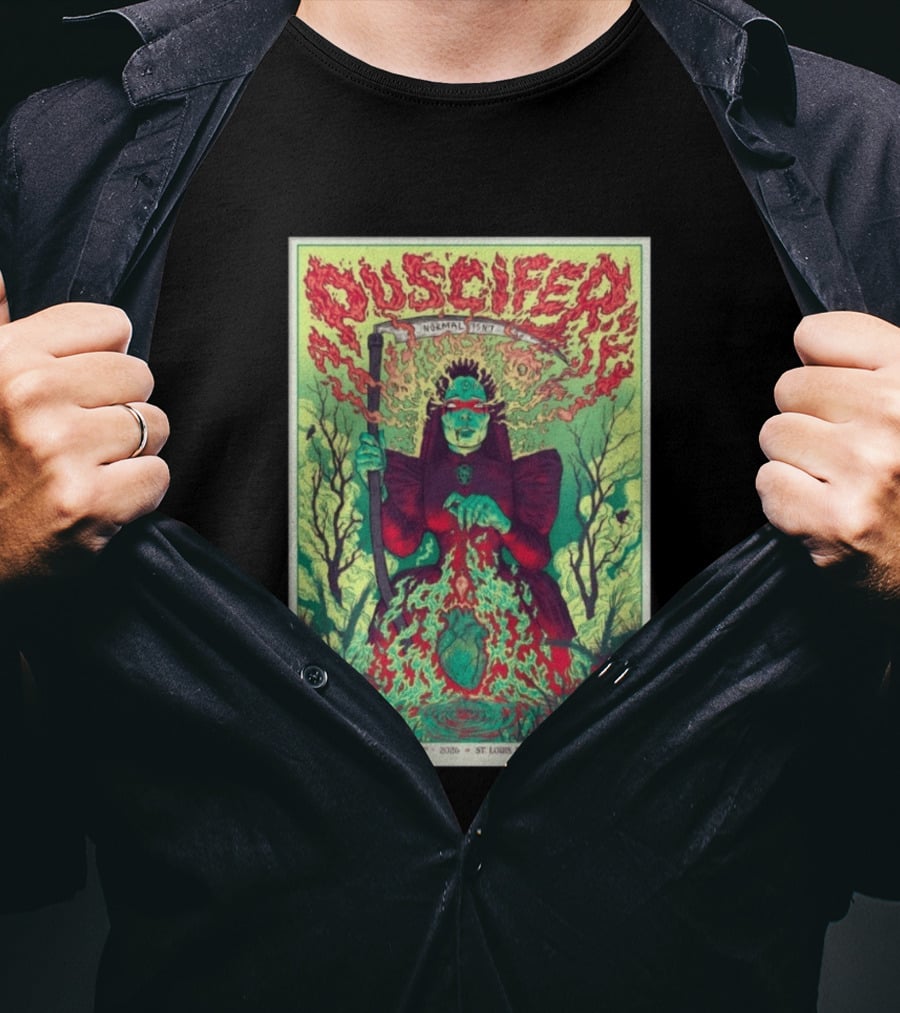 Puscifer Normal Isn't Chesterfield MO Apr 30 2026 St Louis MO The Factory T-Shirt