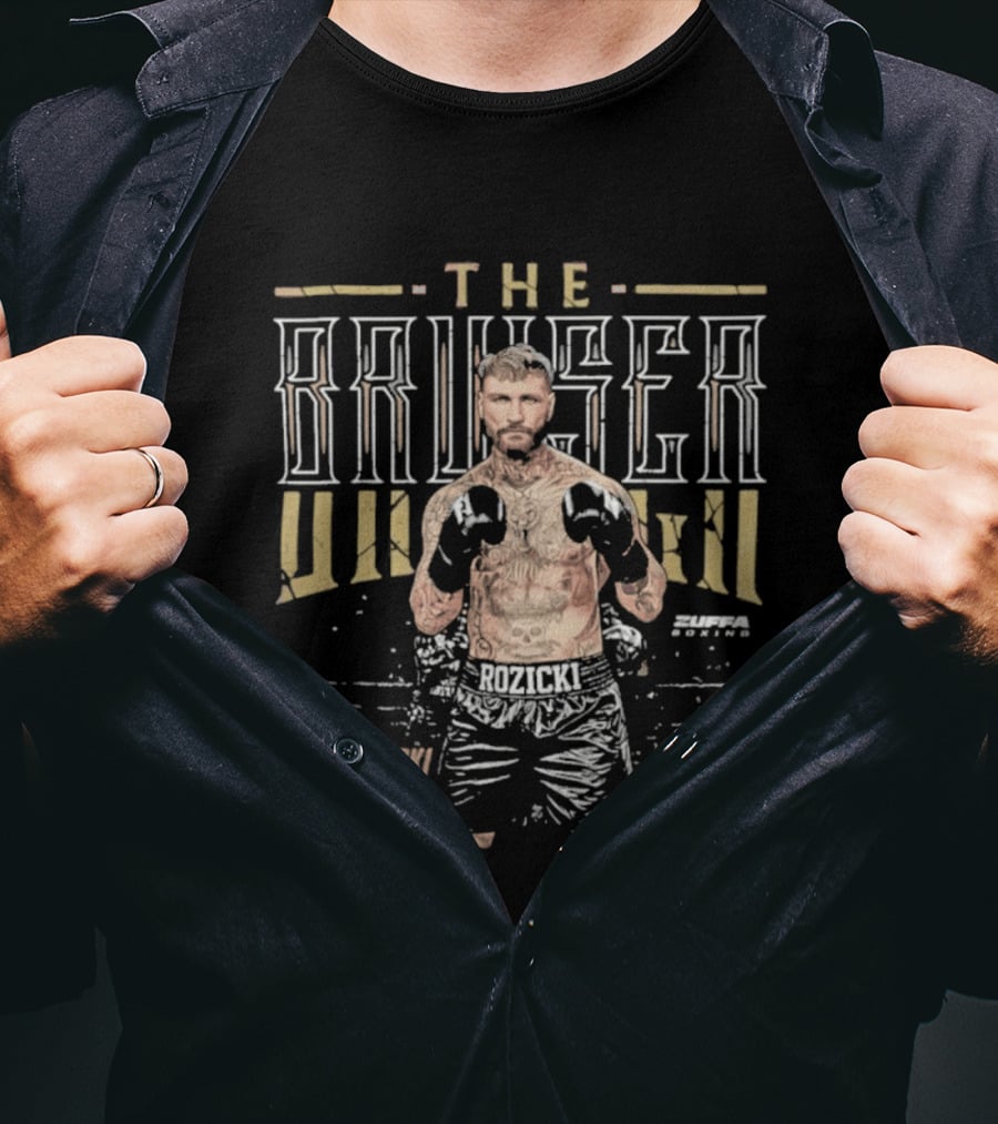 Ryan Rozicki The Bruiser Boxing Champion Determination T-Shirt