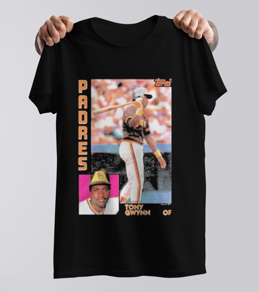 San Diego Padres Tony Gwynn 2026 Topps Baseball Card T-Shirt