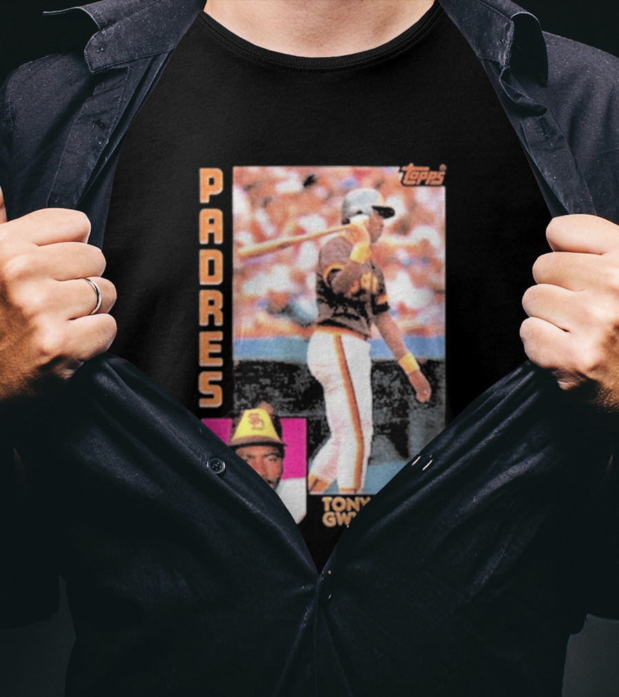 San Diego Padres Tony Gwynn 2026 Topps Baseball Card T-Shirt