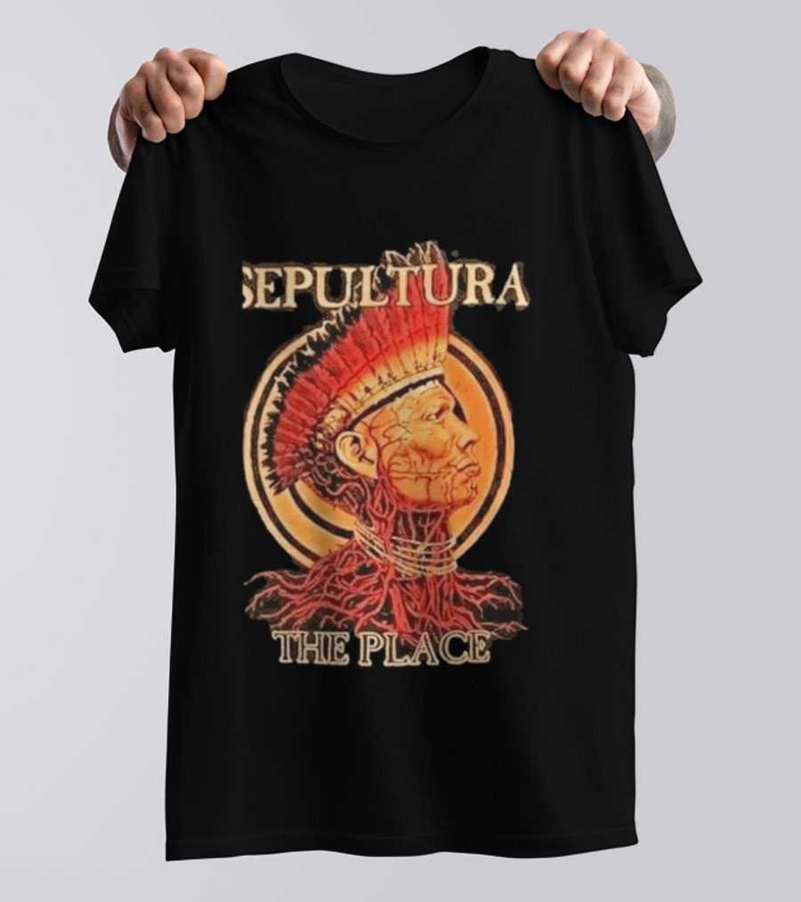 Sepultura Final North American Tour Celebrating Life Through Death 2026 Wellmont Theater Montclair NJ April 29 Roots Bloody Roots The Place T-Shirt