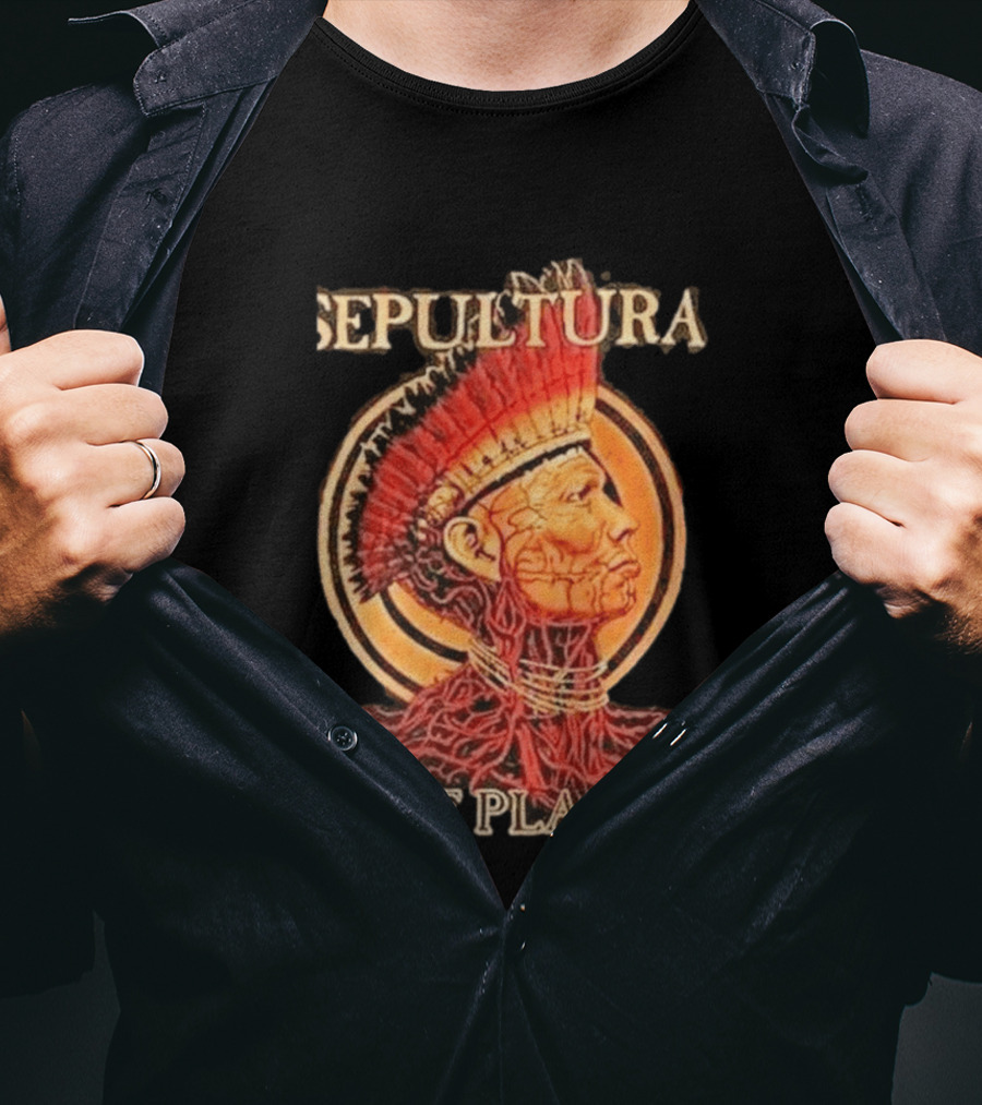 Sepultura Final North American Tour Celebrating Life Through Death 2026 Wellmont Theater Montclair NJ April 29 Roots Bloody Roots The Place T-Shirt