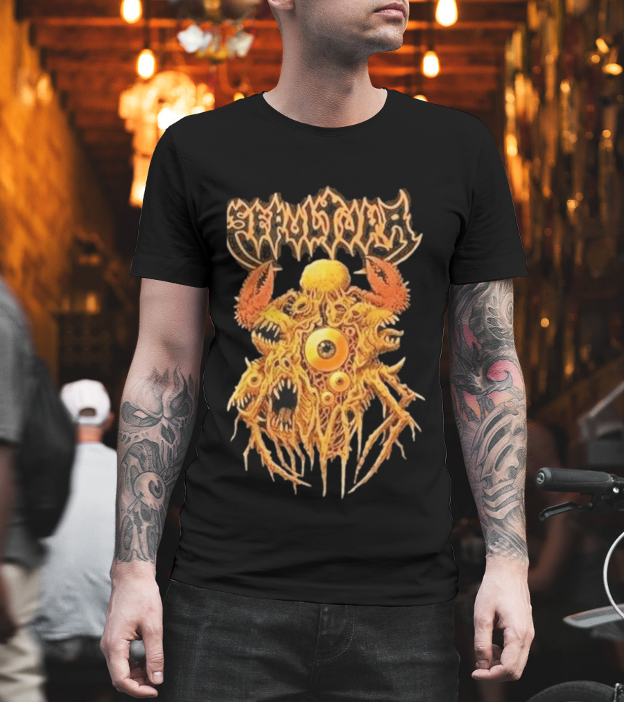 Sepultura Celebrating Life Through Death Tour 2026 Wellmont Theater Montclair NJ April 29 Monster T-Shirt
