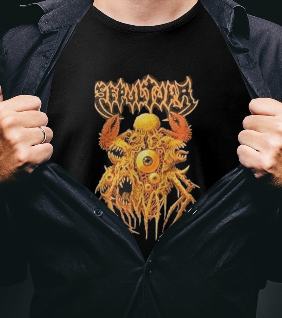 Sepultura Celebrating Life Through Death Tour 2026 Wellmont Theater Montclair NJ April 29 Monster T-Shirt