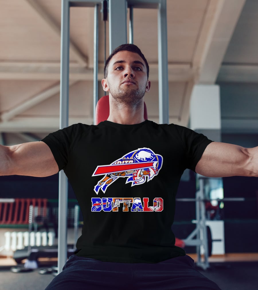 Several Buffalo Bills And New York Teams T-Shirt