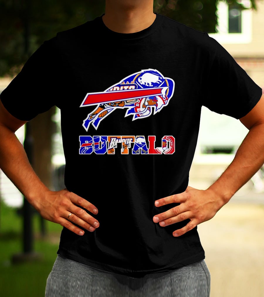Several Buffalo Bills And New York Teams T-Shirt