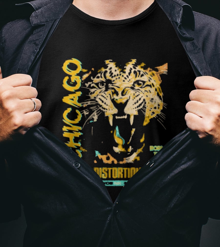 Social Distortion May 12 2025 Chicago IL Born To Kill Tiger T-Shirt