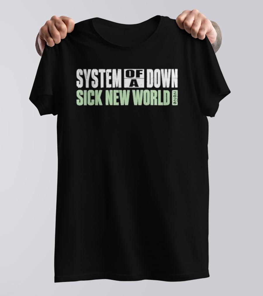 System Of A Down Sick New World 2026 T-Shirt