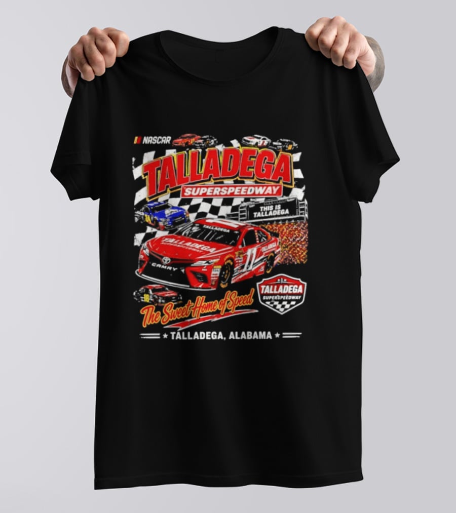 Talladega Superspeedway NASCAR The Sweet Home Of Speed Talladega Alabama Racing T-Shirt