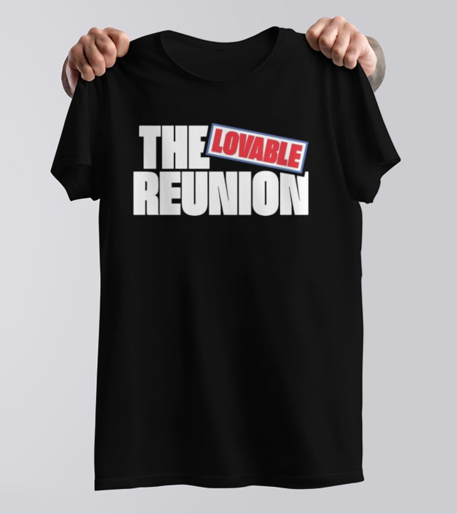 The Lovable Reunion Classic 80s T-Shirt