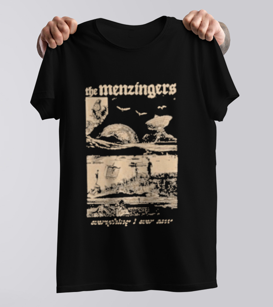 The Menzingers Landscape Metaphor Cities Wander Songs T-Shirt