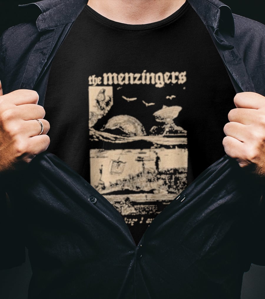 The Menzingers Landscape Metaphor Cities Wander Songs T-Shirt