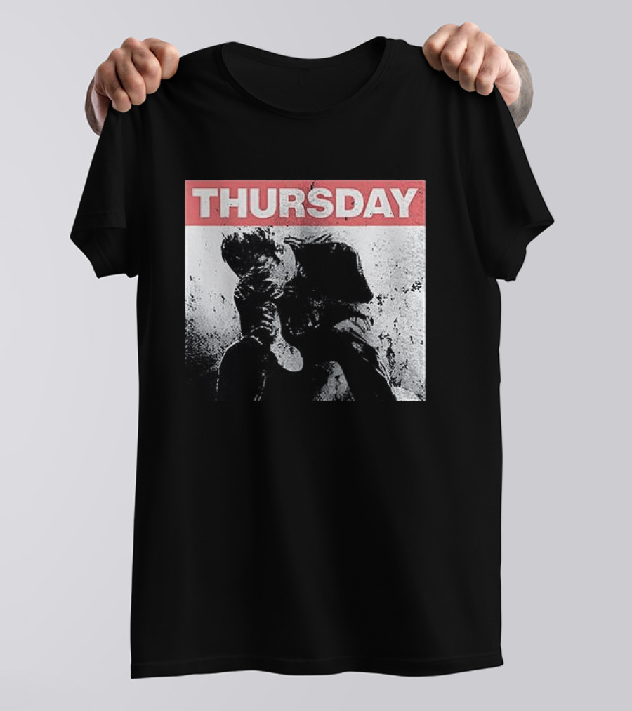 Thursday Sitting Alone In The Dark Of The Stadium Grunge T-Shirt