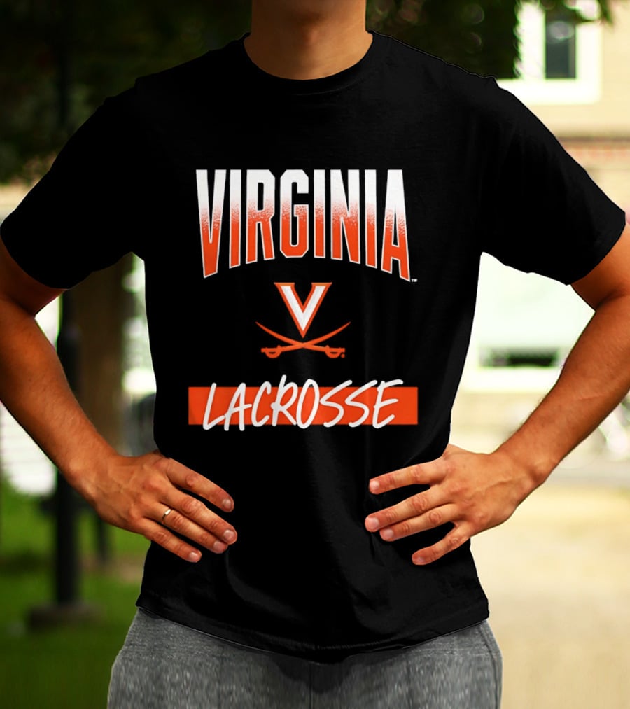 Virginia Cavaliers Lacrosse Bold Team Spirit T-Shirt