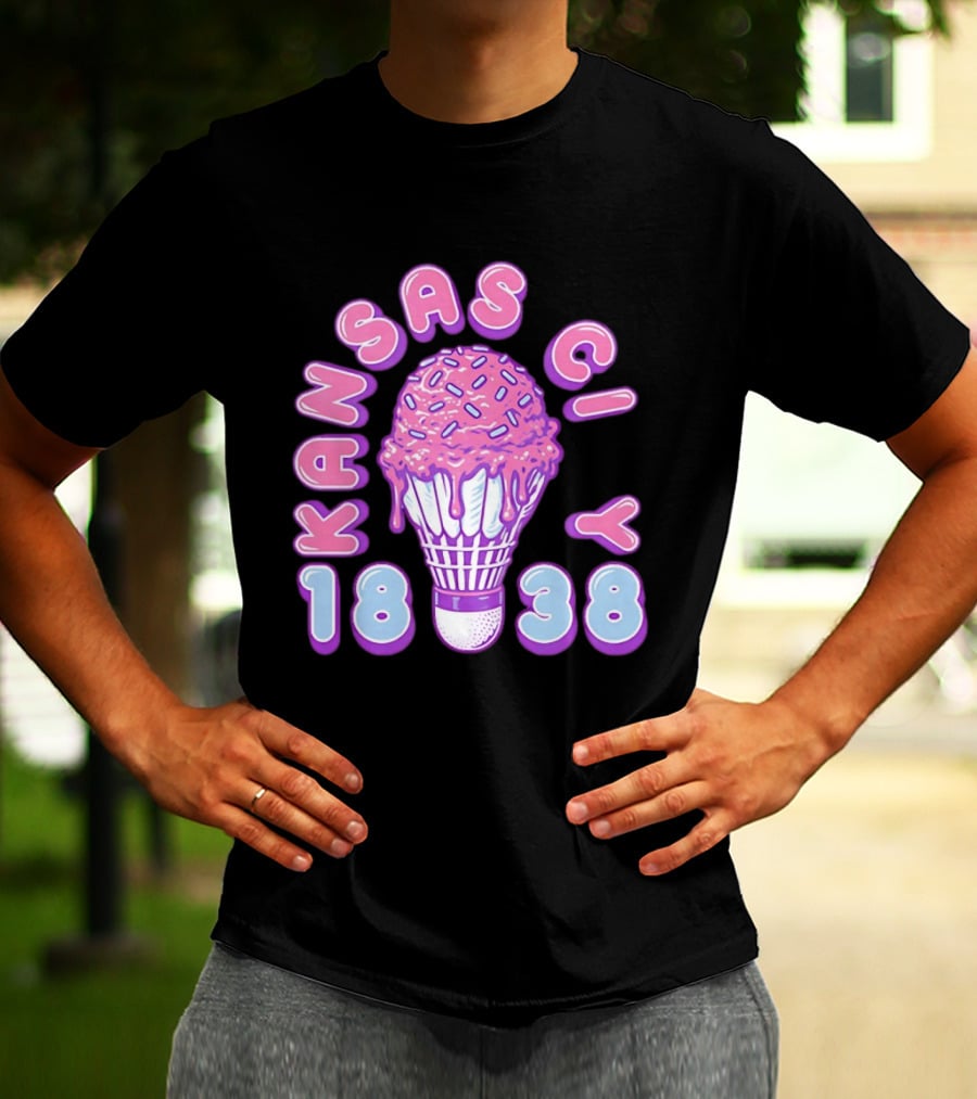 Kansas City Ice Cream 1838 Where I'm From T-Shirt
