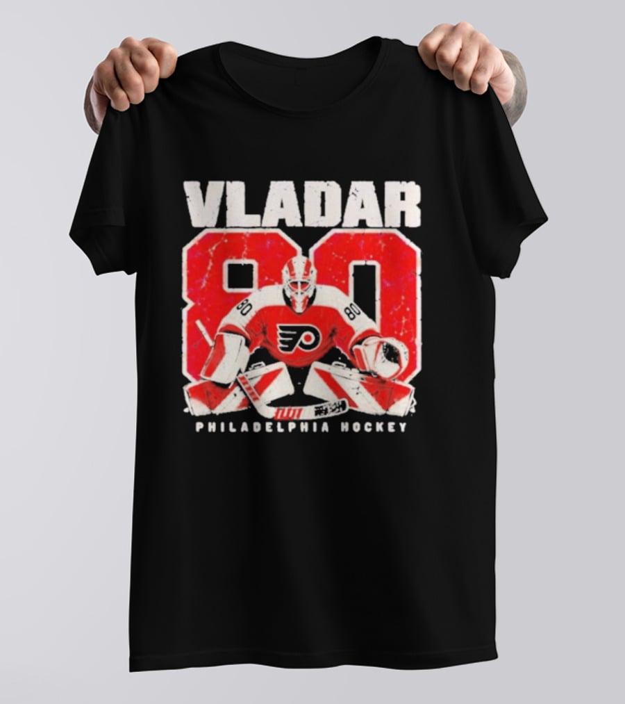 Vladar 80 Philadelphia Hockey T-Shirt