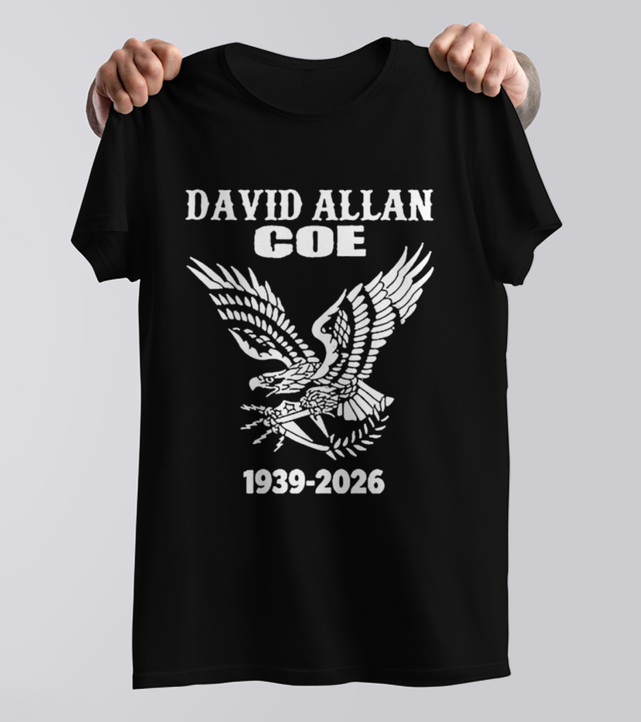 David Allan Coe 1939 2026 Eagle T-Shirt
