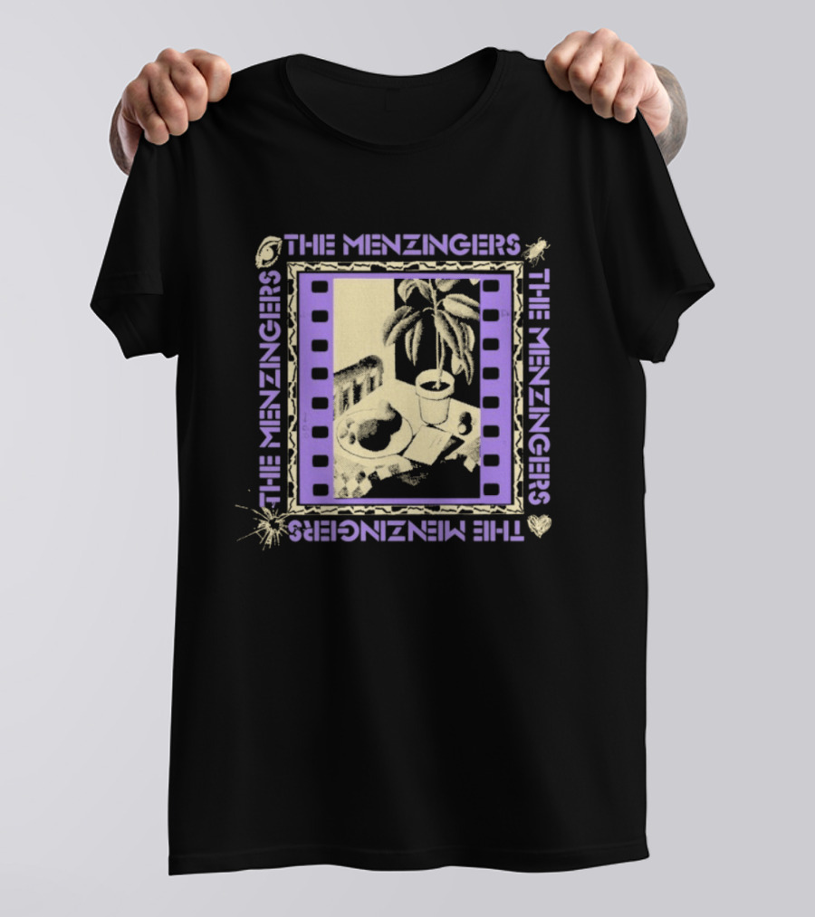 The Menzingers Plant Film Strip Aesthetic T-Shirt