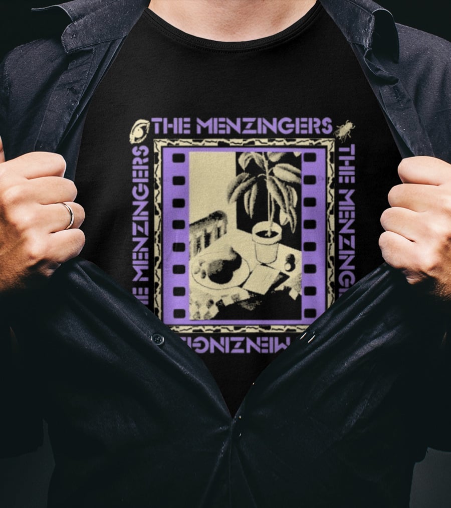 The Menzingers Plant Film Strip Aesthetic T-Shirt