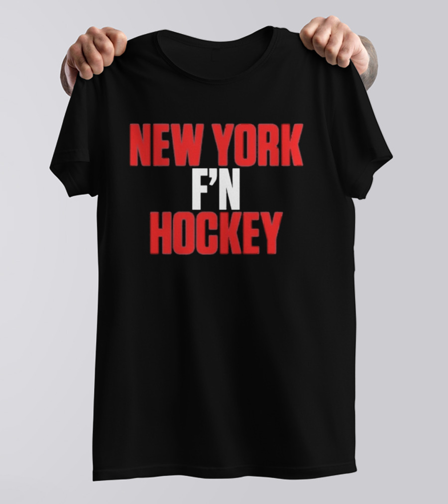 New York F'n Hockey New York Rangers NHL Team T-Shirt